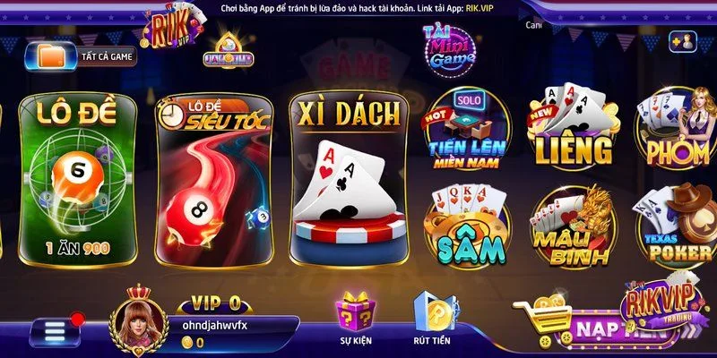 Hướng dẫn cách chơi xì dách tại Rikvip