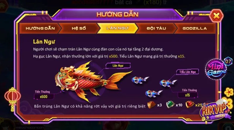 Các loại cá đặc biệt