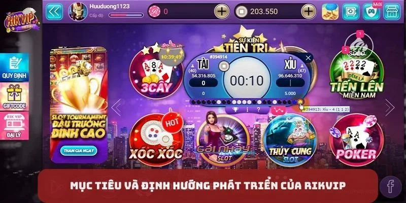 Giới thiệu Rikvip - Mục tiêu và định hướng phát triển