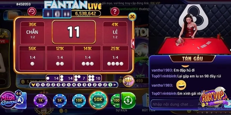 Fantan Live - Game Casino Đẳng Cấp Hot Nhất Rikvip 6 Kinh nghiệm chơi Fantan Live từ các cao thủ