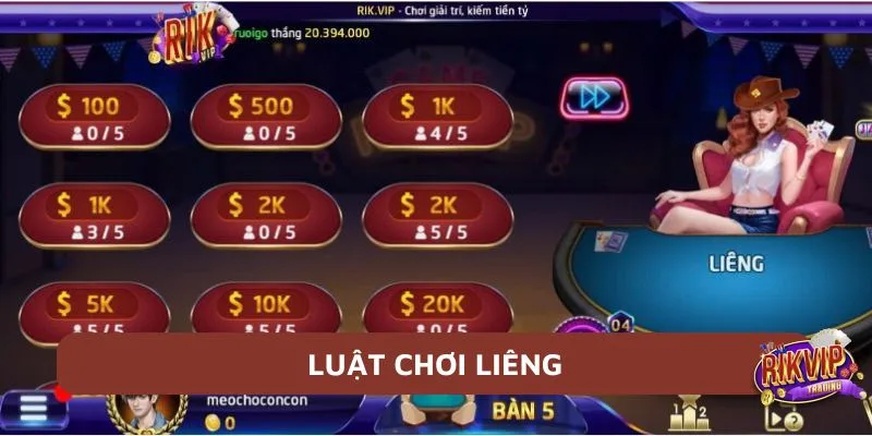 Hướng Dẫn Chơi Liêng Chi Tiết Nhất Tại Cổng Game Rikvip 3 Luật chơi tại cổng game Rikvip